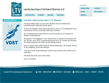 Tablet Screenshot of ltv-bremen.de